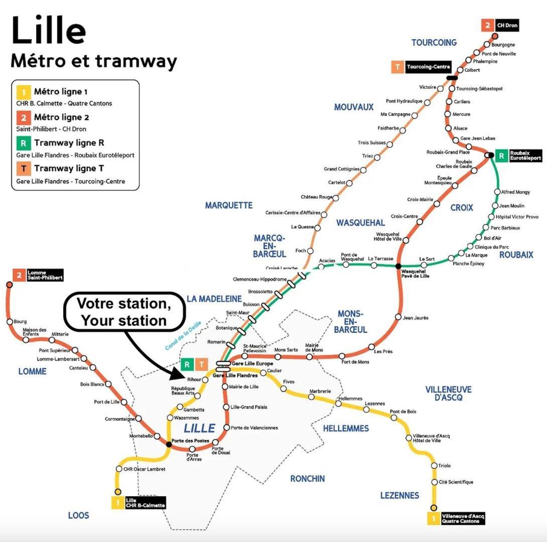 Vieux Lille - Beautiful Neat And Bright Apartment 외부 사진